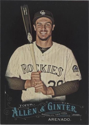 2016 Topps Allen & Ginter X - Nolan Arenado #182