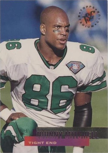 1995 Topps Stadium Club #249 Jets Johnny Mitchell Football 1995 Topps Stadium Club #249 Jets Johnny Mitchell Football