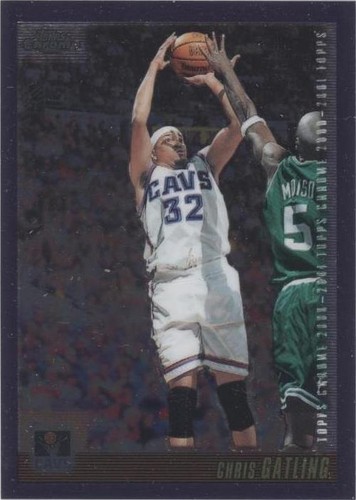 2000-01 Topps Chrome - Chris Gatling #140