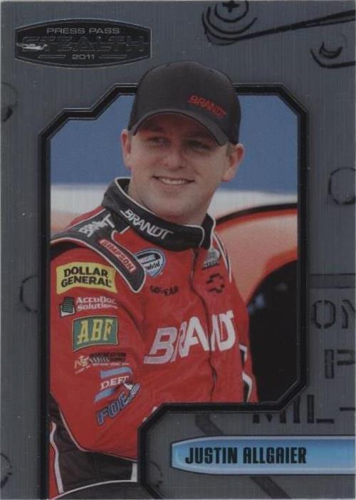 2011 Press Pass Stealth - Justin Allgaier #55