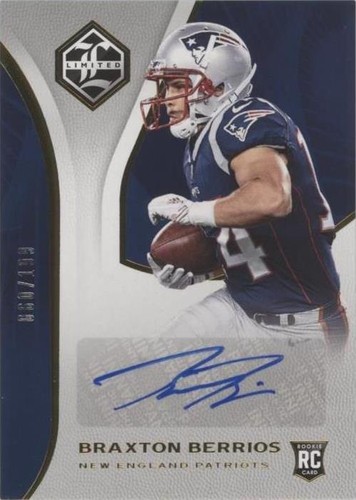 2018 Panini Limited Braxton Berrios #197