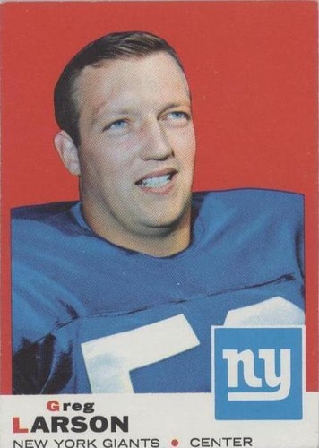 1969 Topps Greg Larson #106