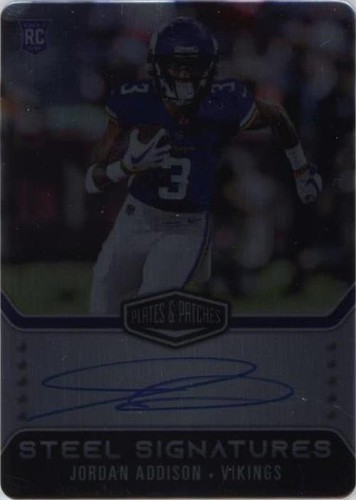 2023 Panini Plates & Patches Jordan Addison #RSSJAD