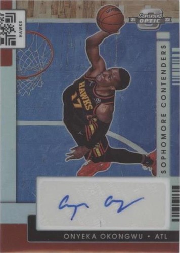 2021-22 Panini Contenders Optic - Onyeka Okongwu #SCA-ONY