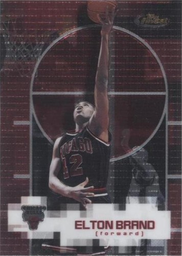 2000-01 Topps Finest - Elton Brand #42