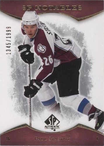 2007-08 SP Authentic - Paul Stastny #145