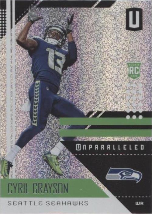 2018 Panini Unparalleled Cyril Grayson #182