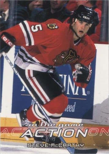 2003-04 In the Game Action - Steve Mccarthy #111