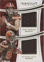 2016 Panini Immaculate Collection Cody Kessler Ricardo Louis #KC