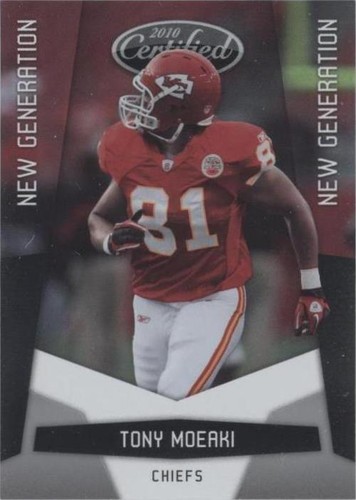 2010 Certified Tony Moeaki #267