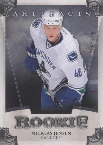 2013-14 Upper Deck Artifacts - Nicklas Jensen #185