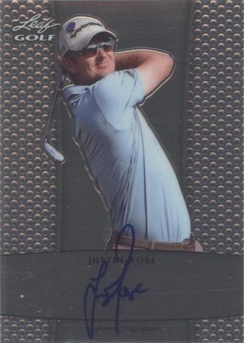 2011 Leaf Metal - Justin Rose #BA-JR1
