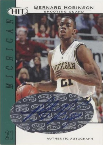 2004 SAGE Hit - Bernard Robinson #A26
