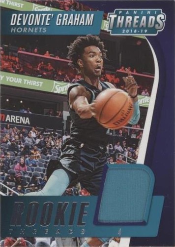 2018-19 Panini Threads - Devonte' Graham #RT-DG