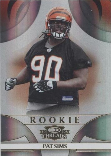 2008 Donruss Threads Pat Sims #218