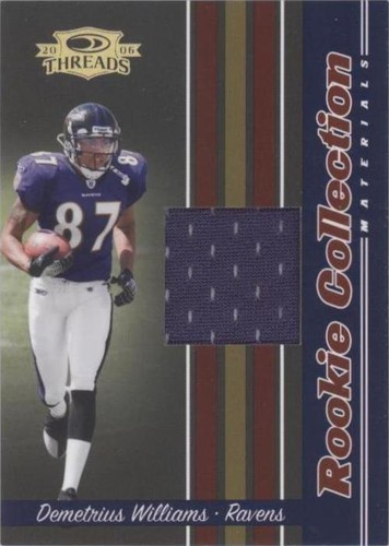 2006 Donruss Threads Demetrius Williams #RCM-21