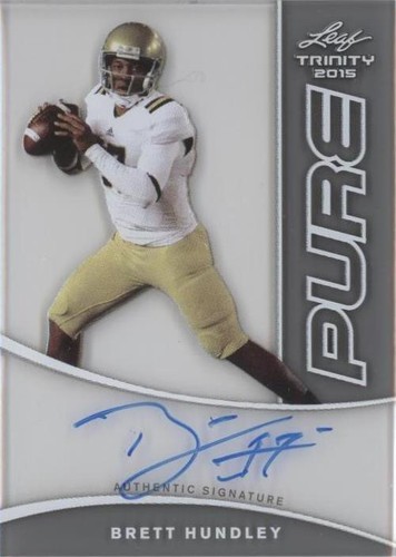 2015 Leaf Trinity Brett Hundley #PA-BH1