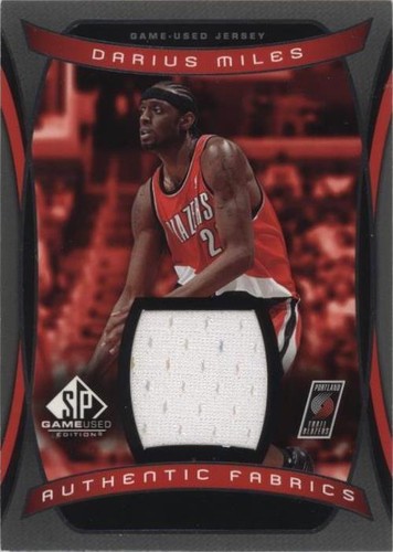 2004-05 SP Game Used - Darius Miles #AF-DM