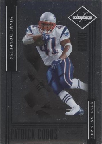 2006 Leaf Limited Patrick Cobbs #153