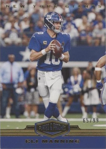 2019 Panini Plates & Patches Eli Manning #69