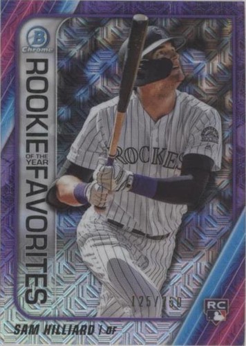 2020 Bowman - Sam Hilliard #ROYF-SH