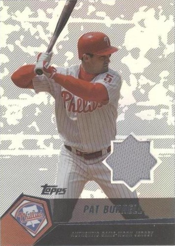 2004 Topps Clubhouse Collection - Pat Burrell #PB