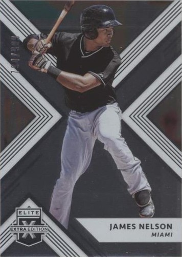 2018 Panini Elite Extra Edition - James Nelson #95
