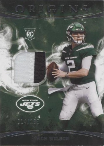 2021 Panini Origins Zach Wilson #RP-ZW