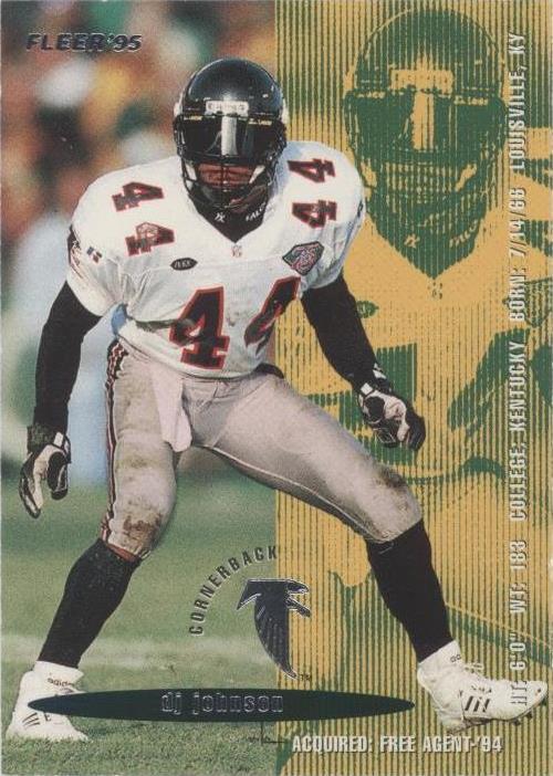 1995 Fleer D.J. Johnson #22