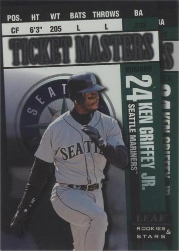 1998 Leaf Rookies & Stars - Alex Rodriguez Ken Griffey Jr #1