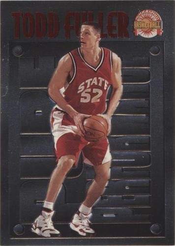 1996-97 Score Board Autographed Basketball - Todd Fuller #PP12