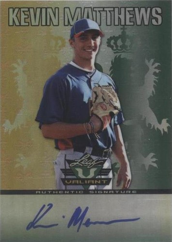 2011 Leaf Valiant - Kevin Matthews #VA-KM1