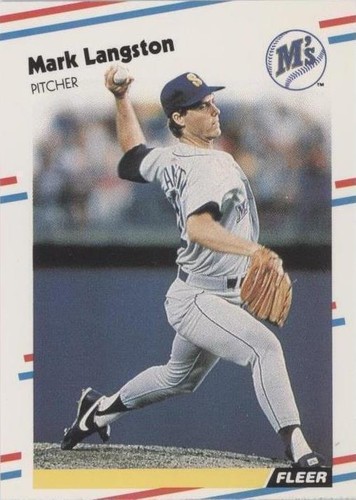 1988 Fleer - Mark Langston #377