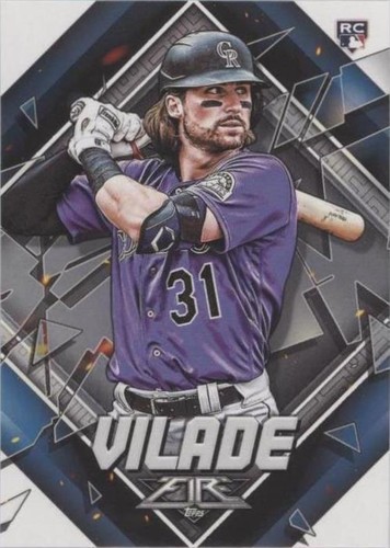 2022 Topps Fire - Ryan Vilade #61