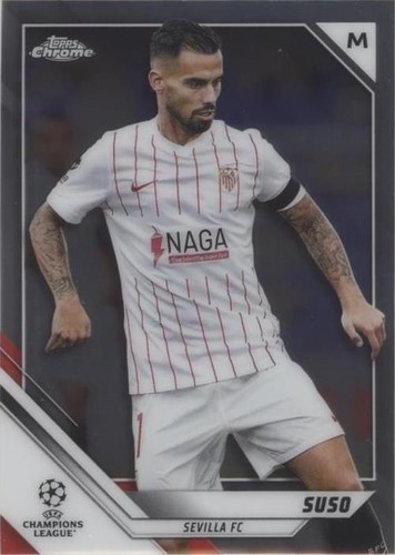 2021-22 Topps Chrome UCL Suso #169