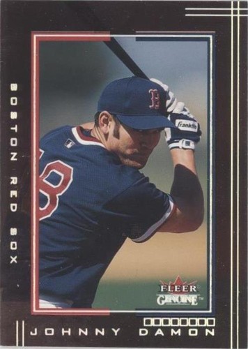 2002 Fleer Genuine - Johnny Damon #10