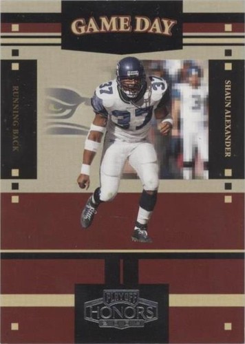 2004 Playoff Honors Shaun Alexander #GS-21