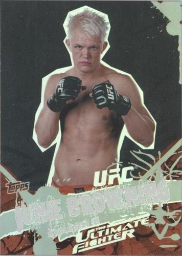 2010 Topps UFC Main Event - Junie Browning #TT-39
