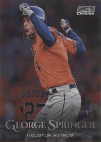 2024 Topps Stadium Club Triumvirate George Springer Toronto