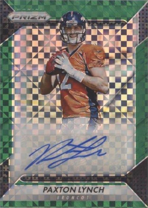 2016 Panini Prizm Paxton Lynch #RA-PLX