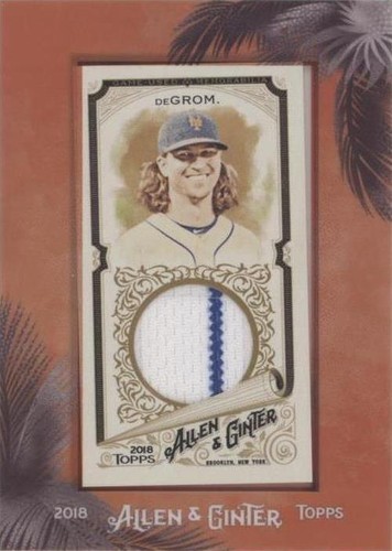 2018 Topps Allen & Ginter - Jacob deGrom #MFR-JD
