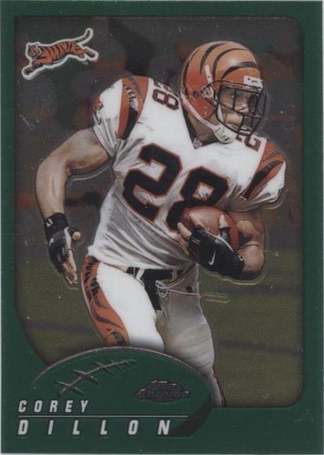 2002 Topps Chrome Corey Dillon #8
