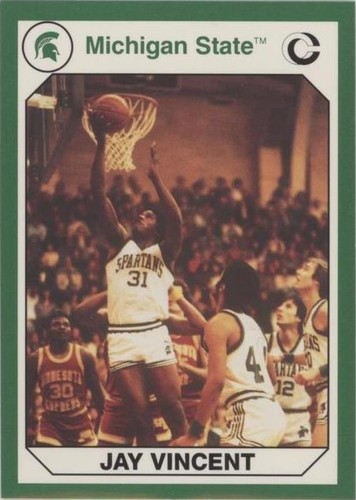 1990 Collegiate Collection Michigan State Spartans - Jay Vincent #123