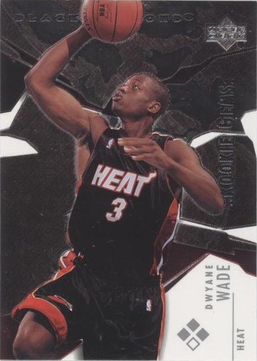 2003-04 cubierta superior Black Diamond - Dwyane Wade #148
