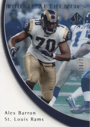 2005 SP Authentic Alex Barron #157