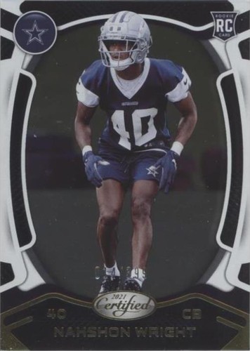 2021 Panini Certified Nahshon Wright #197