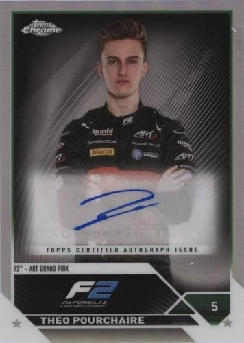 2023 Topps Chrome Formula 1 - Theo Pourchaire #CAC-TP