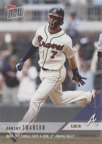 2018 Topps Now - Dansby Swanson #230