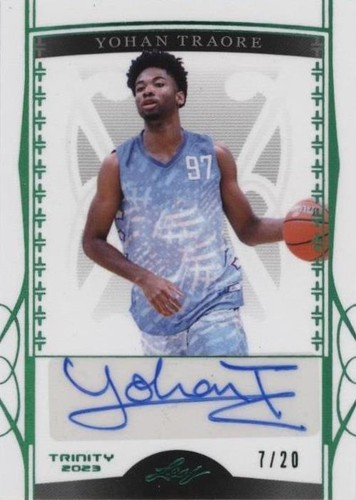 2022-23 Leaf Trinity - Yohan Traore #BA-YT1