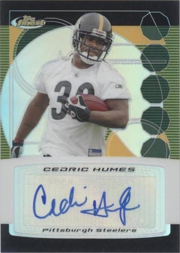 2006 Topps Finest Cedric Humes #FA-CH